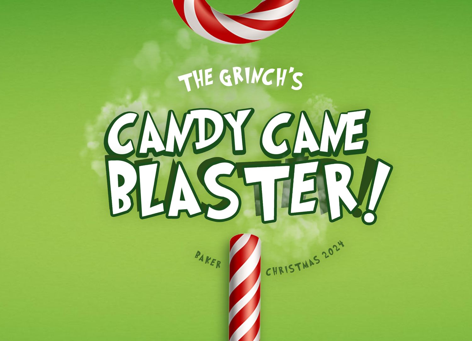 The Grinch's Candy Cane Blaster